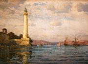 Michael Zeno Diemer The Ahirkapi Lighthouse oil painting artist